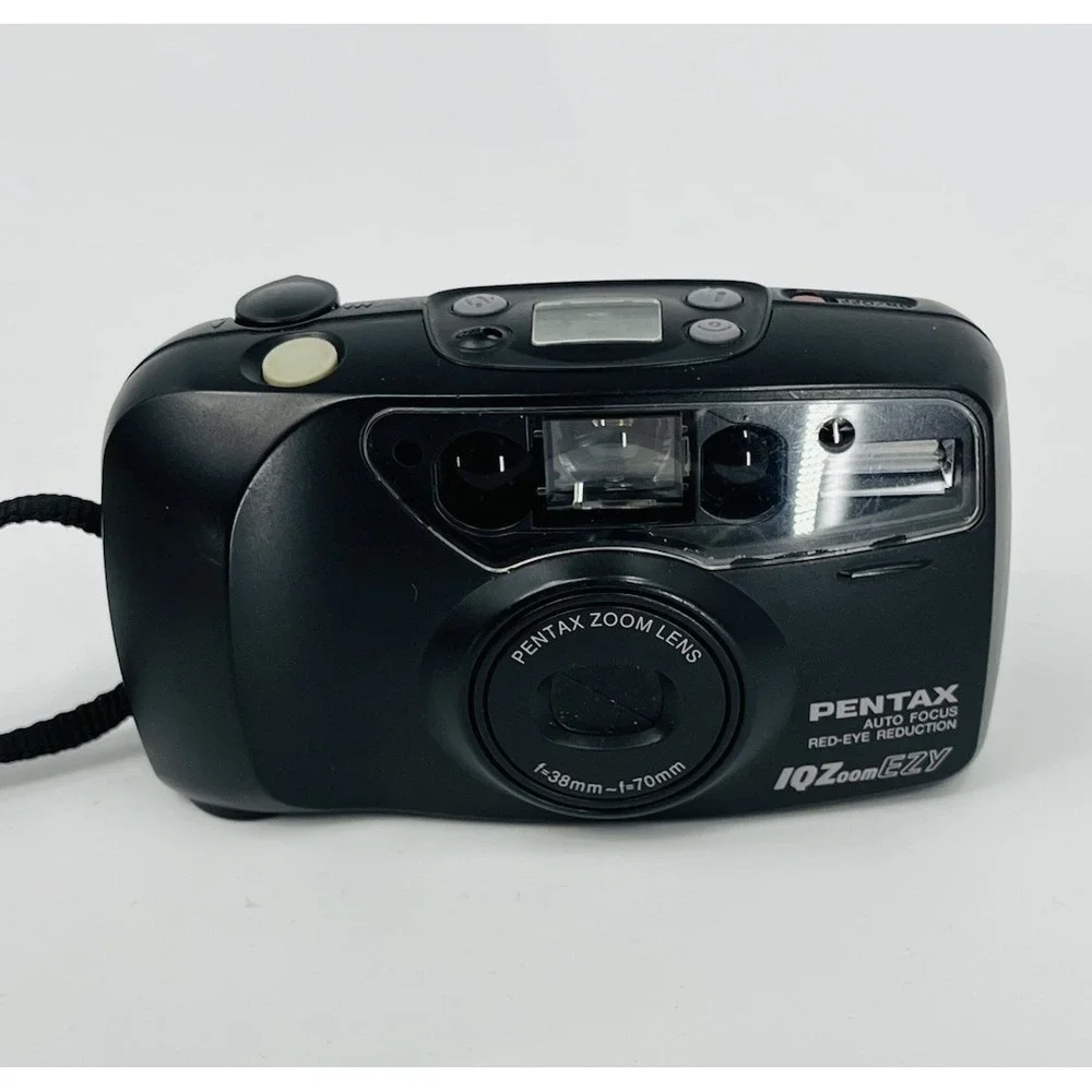 Pentax IQZoom EZY 35mm Point and Shoot Camera PARTS or REPAIR